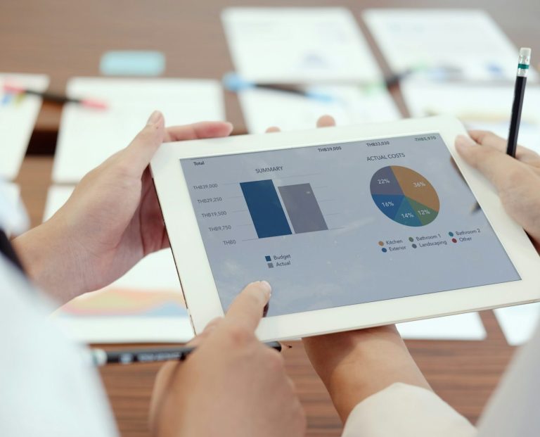 Image de tableaux de reporting projet